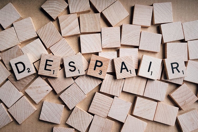 Featured image: despair.jpg - Don't Let Low Office Morale Derail Your Business