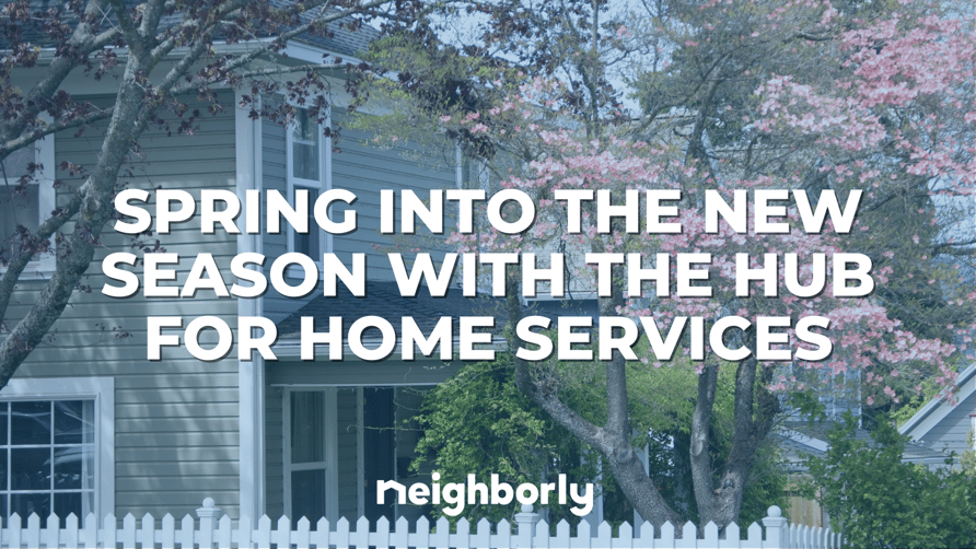 Featured image: Spring into the new season with the hub for home services on a springtime image. - Spring Into the New Season with the Hub for Home Services