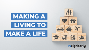 Featured image: Making a living to make a life. - Make a Living to Make a Life