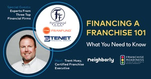 Featured image: How to Finance Your New Business graphic with host Trent Huey - How to Finance Your New Business