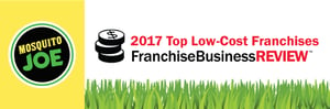 Mosquito Joe Named 2017 Top Low Cost Franchise