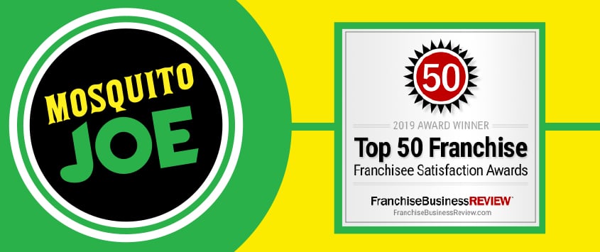 Mosquito Joe Named a 2019 Top Franchise by Franchise Business Review - Mosquito Joe Franchise