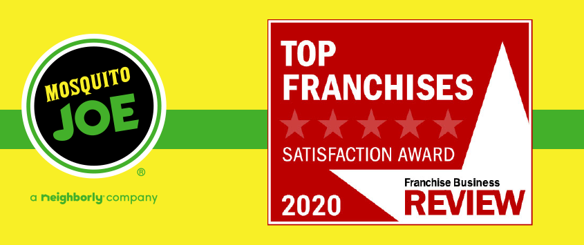 Mosquito Joe Named a 2020 Top Franchise by Franchise Business Review - Mosquito Joe Franchise