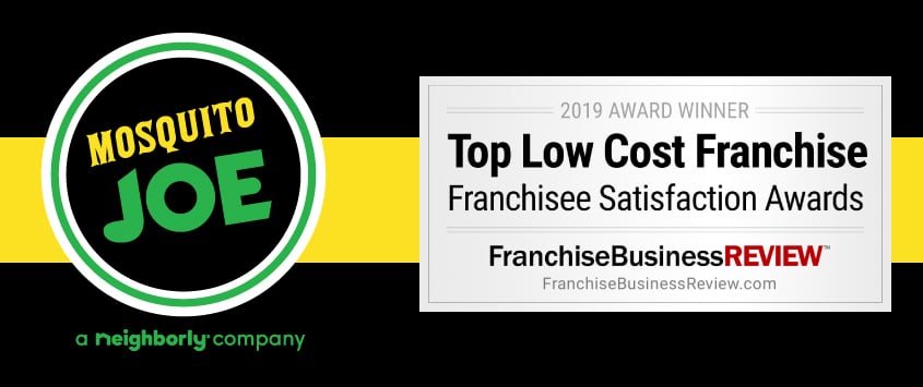 Mosquito Joe Named a 2019 Top Low-Cost Franchise by Franchise Business Review - Mosquito Joe Franchise