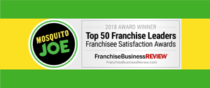 Mosquito Joe Makes Franchise Business Review’s Top Franchise List for 2018