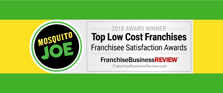Mosquito Joe Named a Top Low-Cost Franchise by Franchise Business Review - Mosquito Joe Franchise