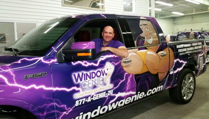 Pete Wilson, owner of Window Genie of West Chester