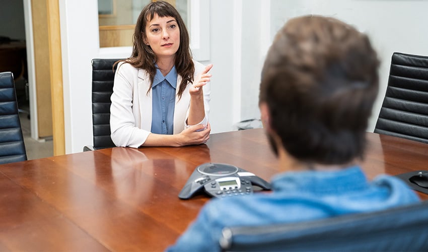 Featured image: NBR-FD_OUW_HowToDisagreeWithBoss_BlogHero_September_20190822 - How to Disagree with Your Boss Constructively