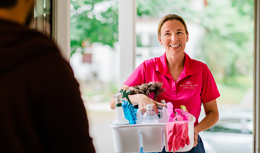 Cleaning Franchise Extraordinaire: How Did Molly Maid® Get There?