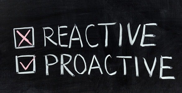 The Worthington Word: Proactive vs. Reactive