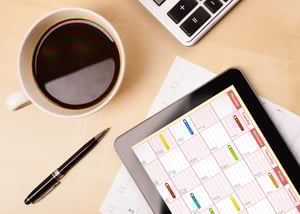 Featured image: Coffee at a desk - Scientific Benefits to Taking a Break
