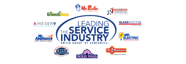 Featured image: logo_all_brands.png - 10 Dwyer Group Brands Ranked in Entrepreneur Franchise 500
